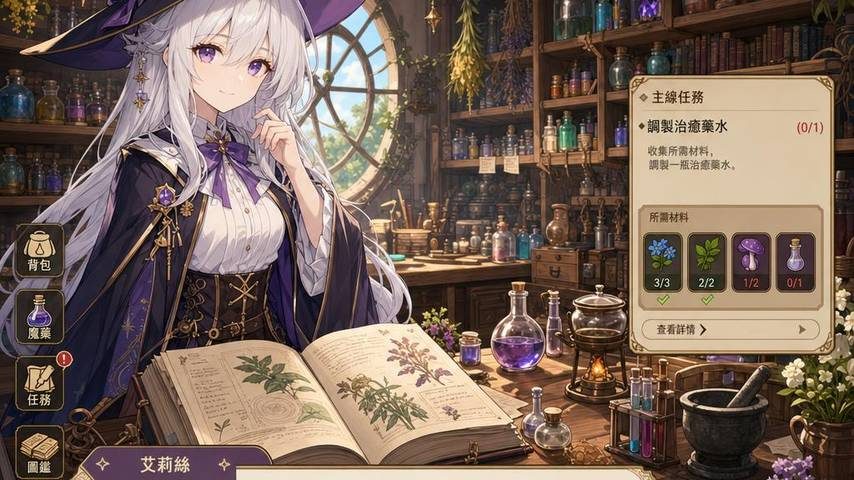 魔女秘药 场景演出 玩法截图 7