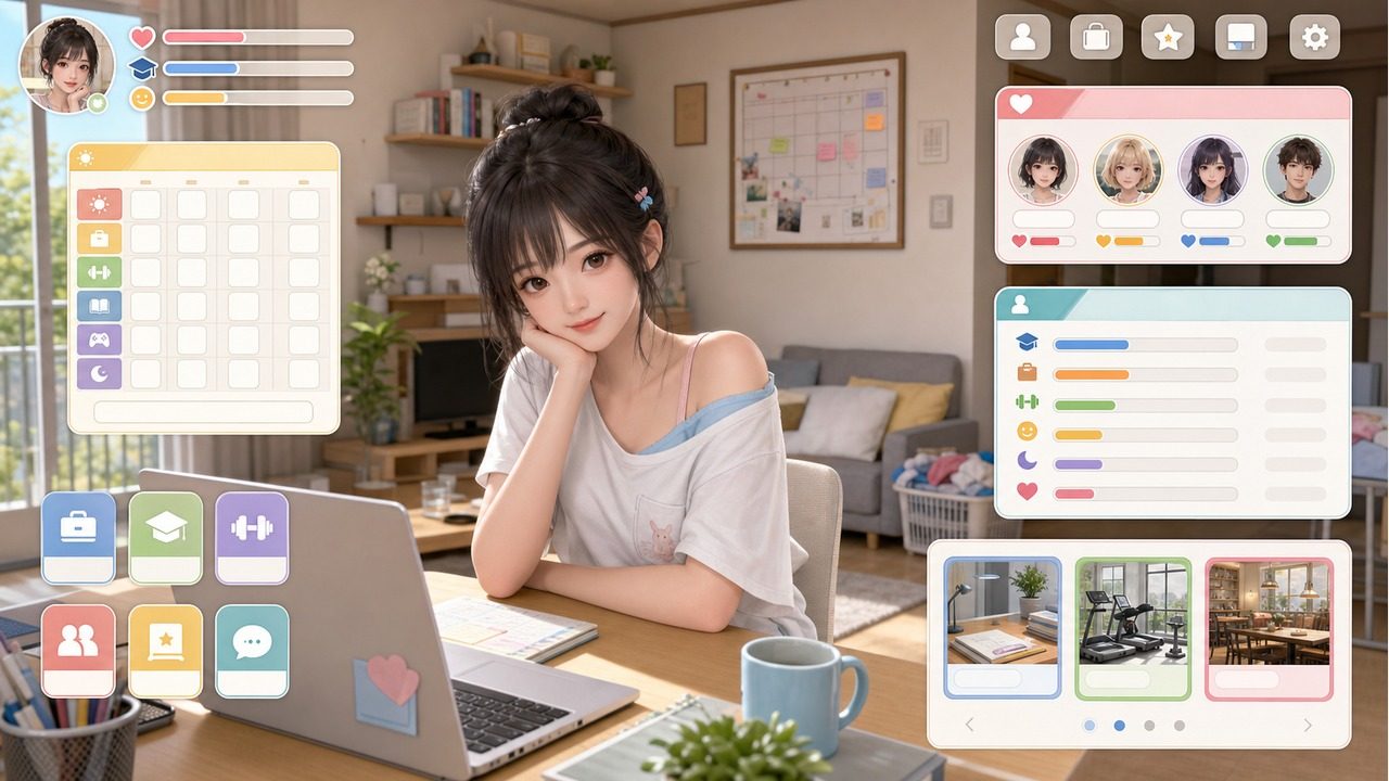 能干的后辈小葵酱 日系SLG 页面配图 4